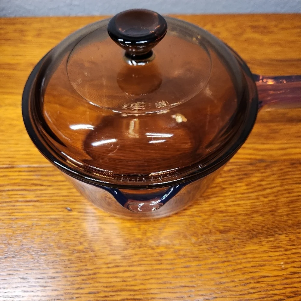 Corning Visions Amber 1 Liter Saucepan